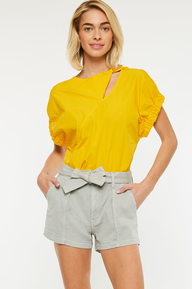 Amber High Rise Shorts - Official Kancan USA