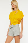 Amber High Rise Shorts - Official Kancan USA