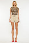 Emerson Ultra High Rise Belted Shorts - Official Kancan USA