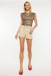 Emerson Ultra High Rise Belted Shorts - Official Kancan USA