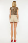 Emerson Ultra High Rise Belted Shorts - Official Kancan USA