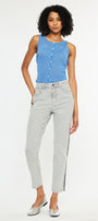 Kristin High Rise Slim Straight Leg Jeans - Official Kancan USA
