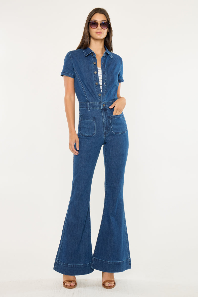 Daya Super Flare Jumpsuit – Kancan USA