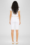 Berry Mid Rise Bermuda Shorts