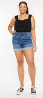 Sunny High Rise Shorts (Plus Size) - Official Kancan USA