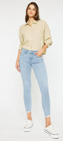 Willowbrook Mid Rise Ankle Skinny Jeans - Official Kancan USA