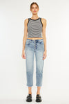 Morgana Essentials High Rise Straight Fit Leg Jeans