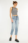 Morgana Essentials High Rise Straight Fit Leg Jeans