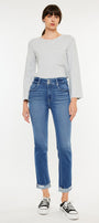 Esme High Rise Slim Straight Leg Jeans - Official Kancan USA