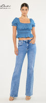 Avonlea Essentials High Rise Wide Leg Flare