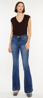 Annie Mid Rise Flare Jeans (Petite) - Official Kancan USA