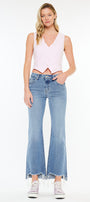Gwen High Rise Wide Flare Jeans - Official Kancan USA