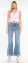 Gwen High Rise Wide Flare Jeans - Official Kancan USA