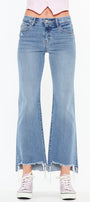 Gwen High Rise Wide Flare Jeans - Official Kancan USA