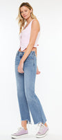 Gwen High Rise Wide Flare Jeans - Official Kancan USA