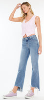 Gwen High Rise Wide Flare Jeans - Official Kancan USA