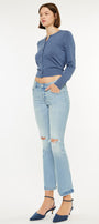 Coraline Mid Rise Kick Flare Jeans - Official Kancan USA