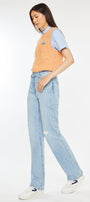 Minni 90's High Rise Straight Leg Jeans - Official Kancan USA