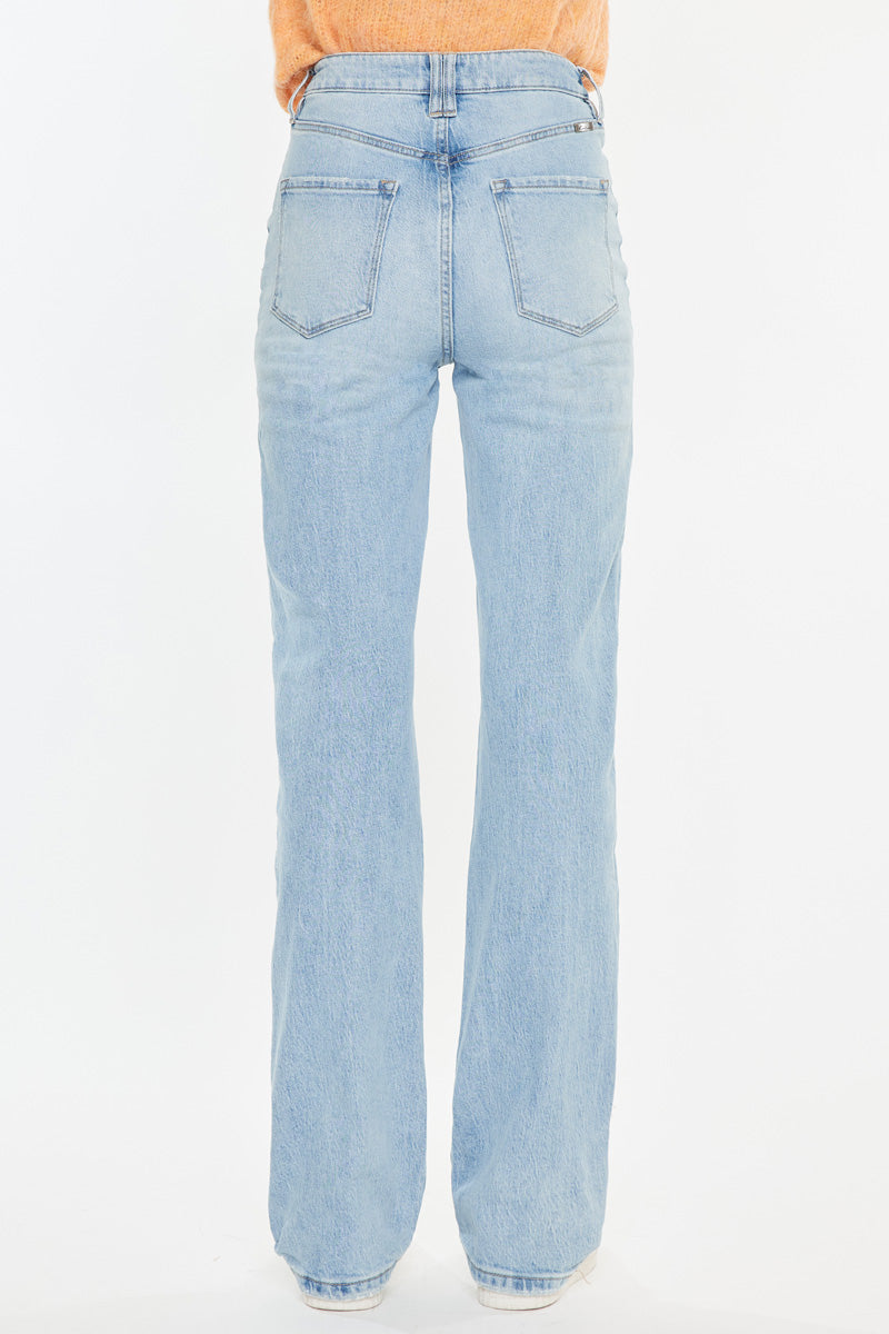 Minni 90's High Rise Straight Leg Jeans - Official Kancan USA