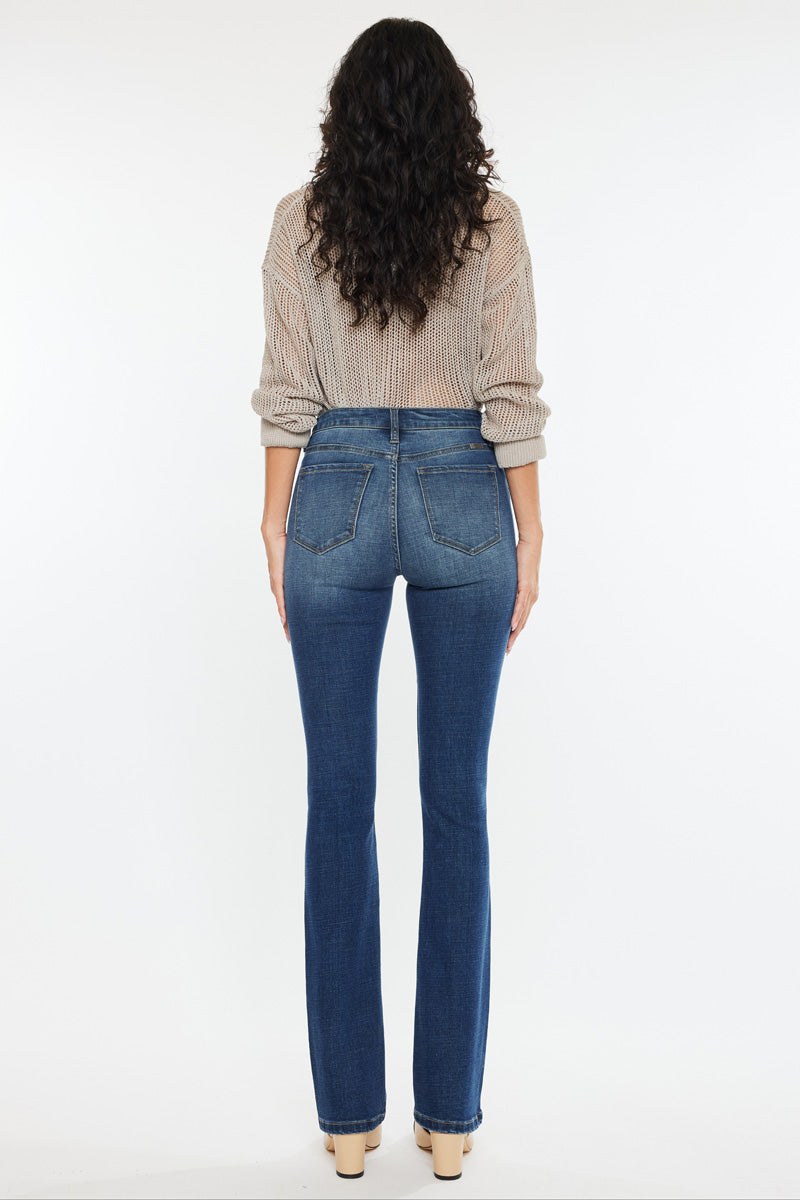 Hope High Rise Skinny Bootcut Jeans - Official Kancan USA