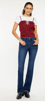 Gale High Rise Skinny Bootcut Jeans - Official Kancan USA