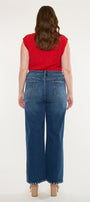 Dania Essentials High Rise Wide Leg Jeans (Plus Size) - Official Kancan USA