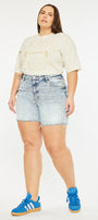 Vienna 90's High Rise Shorts ( Plus  Size) - Official Kancan USA