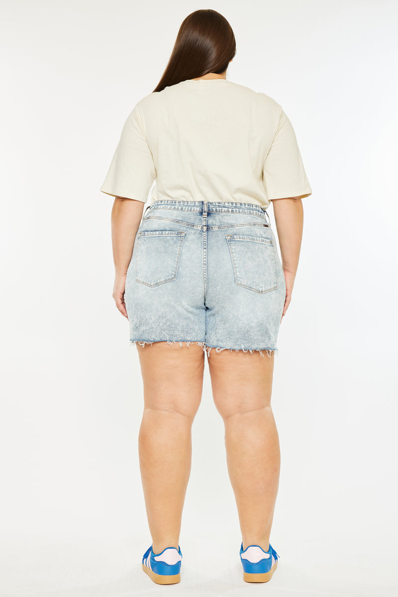 Vienna 90's High Rise Shorts ( Plus  Size) - Official Kancan USA