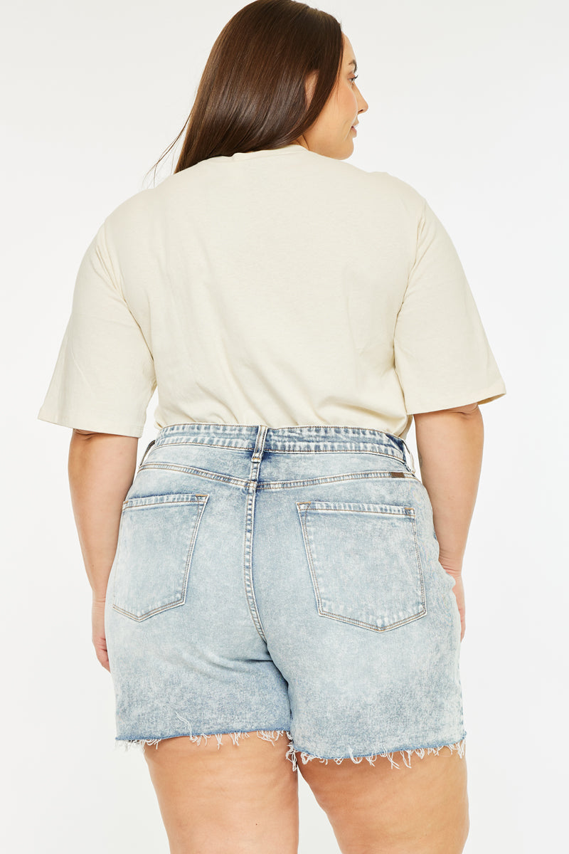 Vienna 90's High Rise Shorts ( Plus  Size) - Official Kancan USA