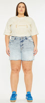 Vienna 90's High Rise Shorts ( Plus  Size) - Official Kancan USA