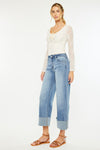 Leslie High Rise Crop Wide Leg Jeans - Official Kancan USA