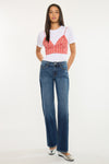 Gemma Essentials Mid Rise Wide Jeans - Official Kancan USA