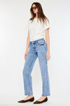 Tamia Essentials Mid Rise True Straight Jeans