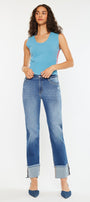Quin Essentials High Rise Straight Jeans - Official Kancan USA