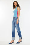 Quin Essentials High Rise Straight Jeans