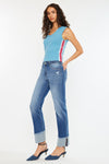 Quin Essentials High Rise Straight Jeans