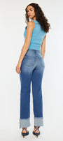 Quin Essentials High Rise Straight Jeans - Official Kancan USA