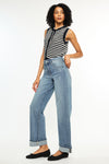 Bellen Essentials High Rise Wide Jeans - Official Kancan USA