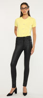 Carly Ultra High Rise Faux Leather Super Skinny Pants