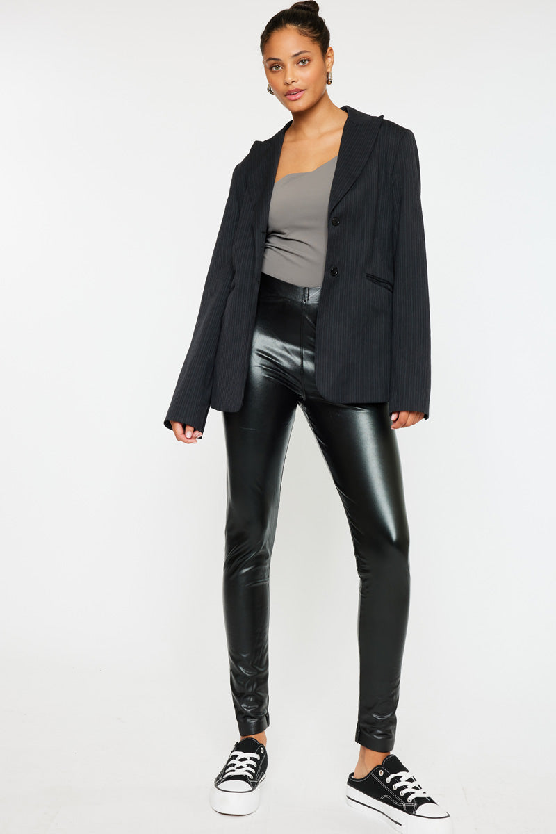 Widow Ultra High Rise Faux Leather Jeggings