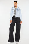 Tinley Mid Rise Wide Leg Pants - Official Kancan USA