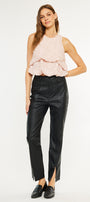 Delphine High Waisted Straight Pants - Official Kancan USA