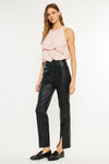Delphine High Waisted Straight Pants - Official Kancan USA