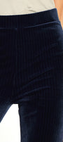 Gracey High Rise Velvet Flare Pants - Official Kancan USA