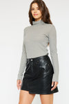 Sapphire PU Mini Skirt - Official Kancan USA