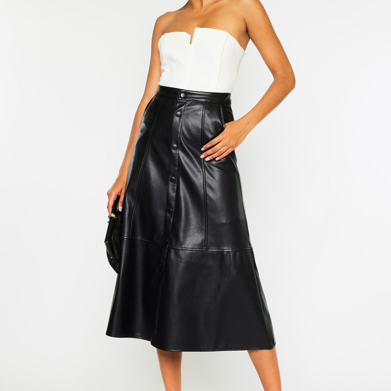 Wanda High Rise Long Skirt - Official Kancan USA