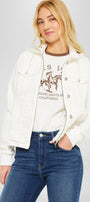 Eleni Denim Hoodie Jacket - Official Kancan USA