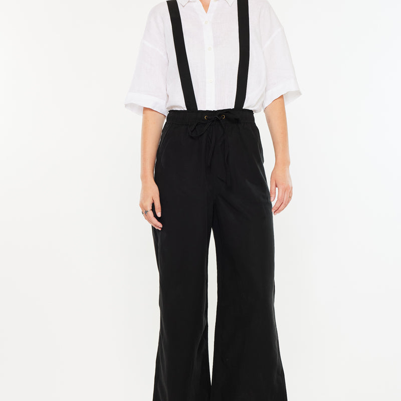 Christy Ultra High Rise Linen Paperbag Wide Pants - Official Kancan USA