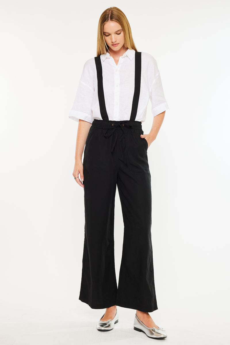Christy Ultra High Rise Linen Paperbag Wide Pants - Official Kancan USA