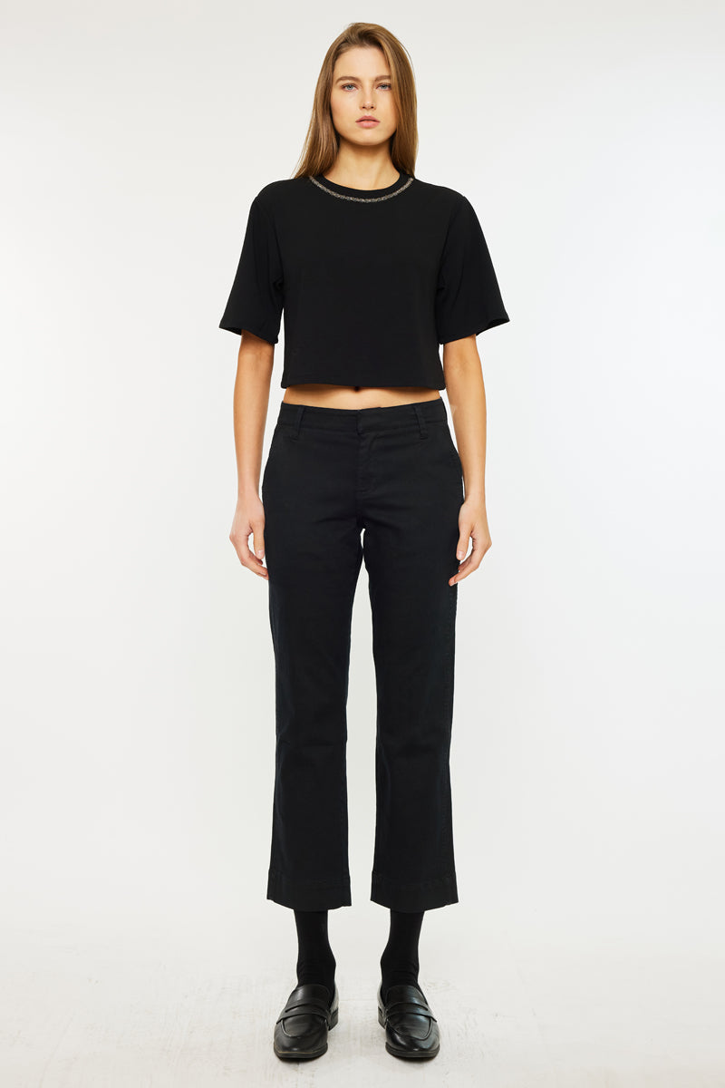 Julia Mid Rise Straight Jeans - Official Kancan USA